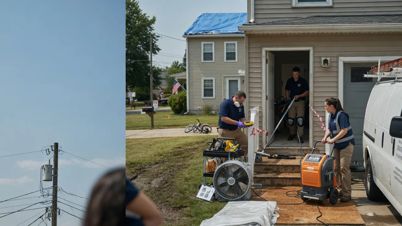 Water Damage Repair in Bourbon, IN near me